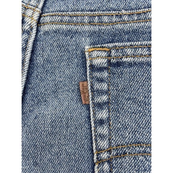 VINTAGE Levis 540 Jeans Men 42X30 Blue Straight Loose Flex Work Made in USA 90s - Picture 7 of 7